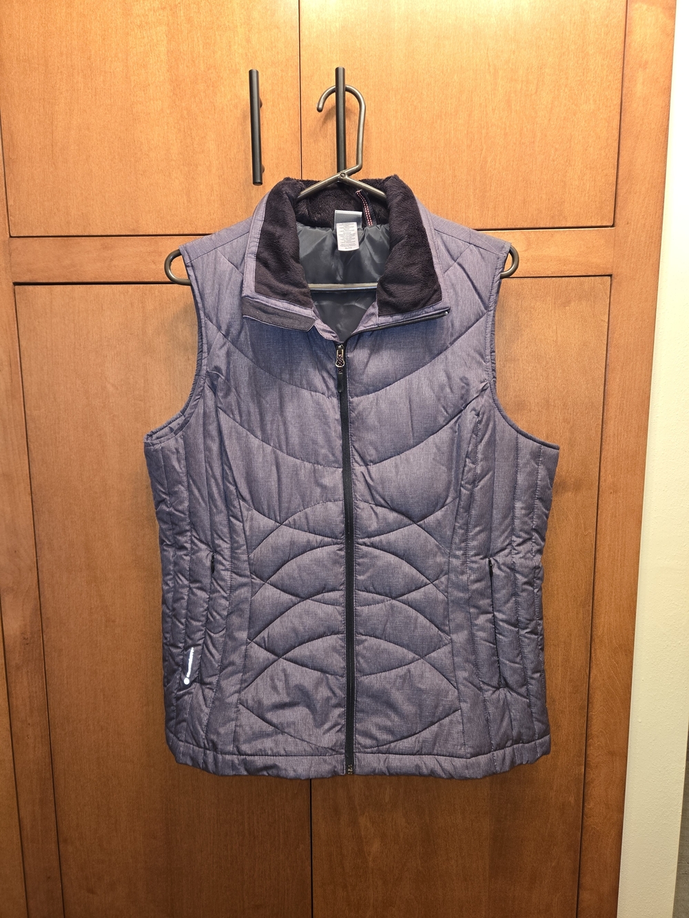 C9 by Champion Quilted Sleeveless Vest in Heathered Charcoal